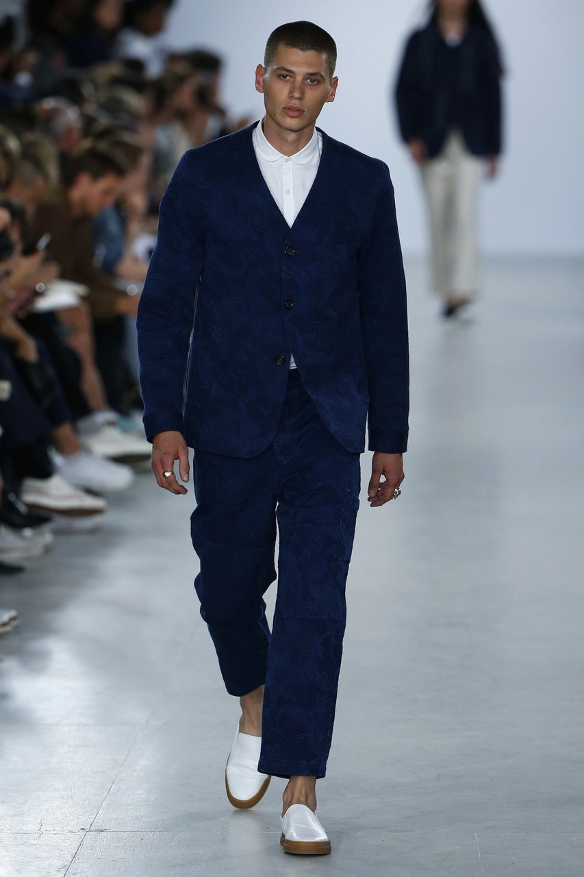 London Collections Men's Primavera/Estate 2017 Oliver Spencer